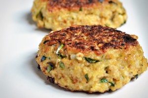 CRISPY QUINOA CAKES